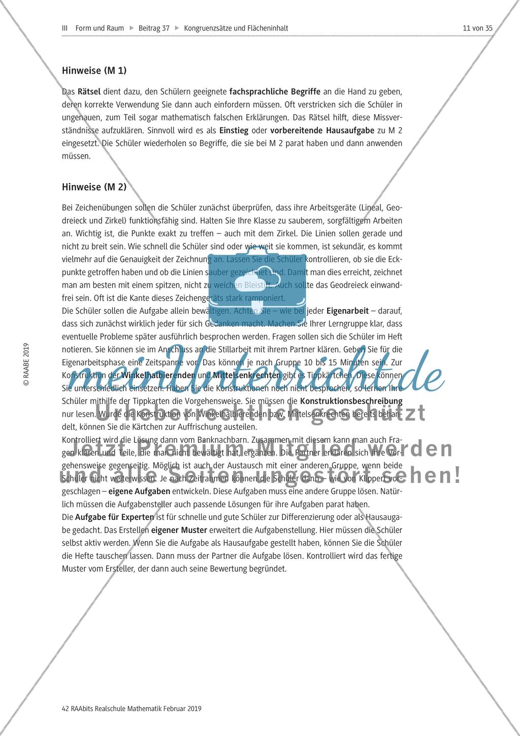 Das Vorwissen zu Dreiecken Preview 6