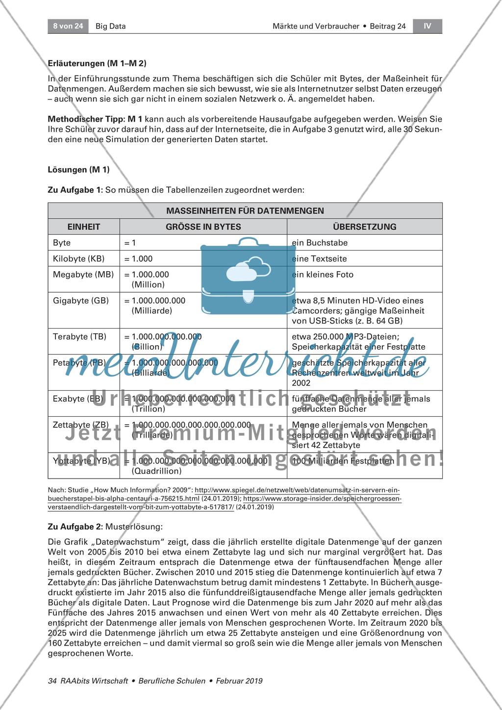 Daten: Erzeugung, Nutzung und Übertragung Preview 3