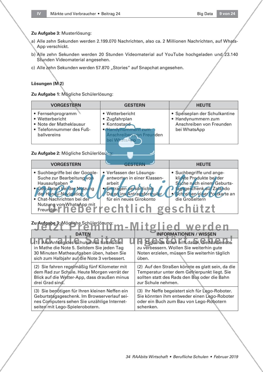 Daten: Erzeugung, Nutzung und Übertragung Preview 4