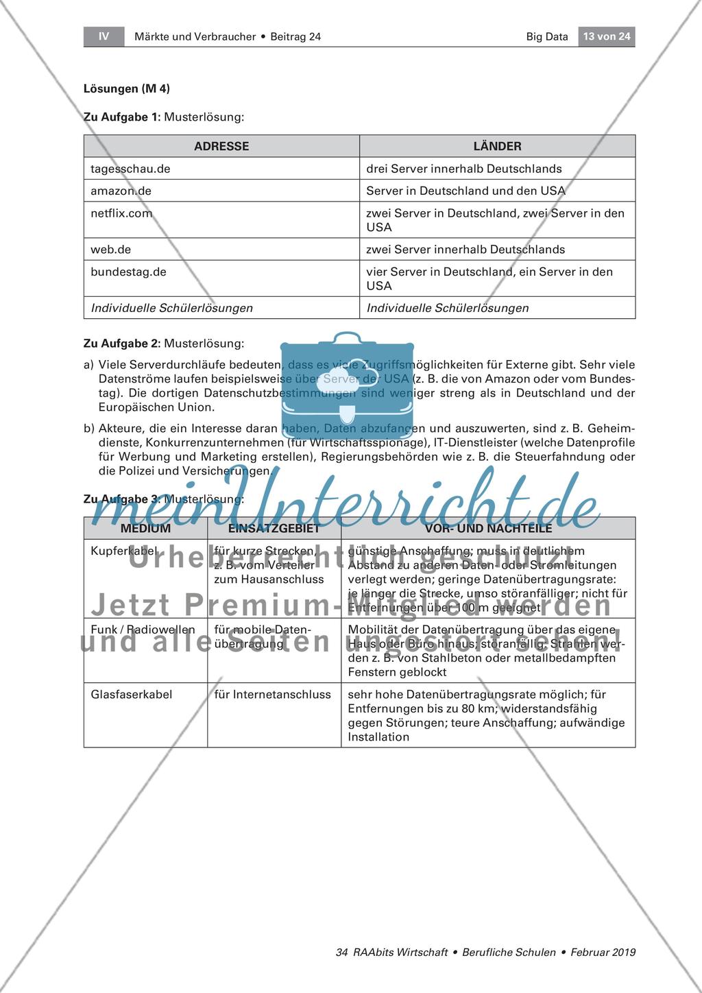 Daten: Erzeugung, Nutzung und Übertragung Preview 8