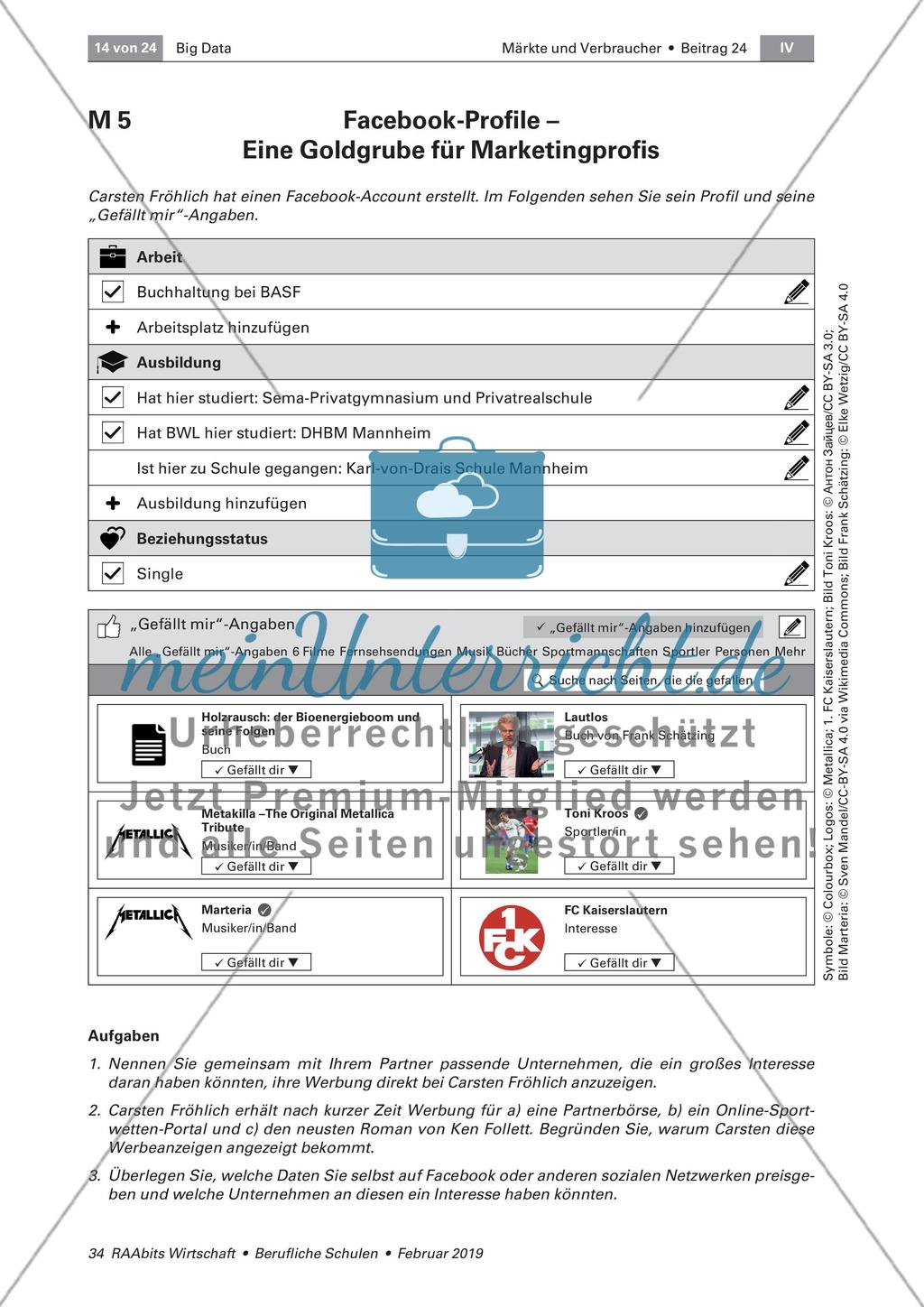 Datenschutz: Facebook & CO und DGSVO Preview 1