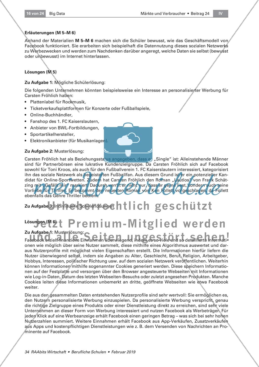 Datenschutz: Facebook & CO und DGSVO Preview 3
