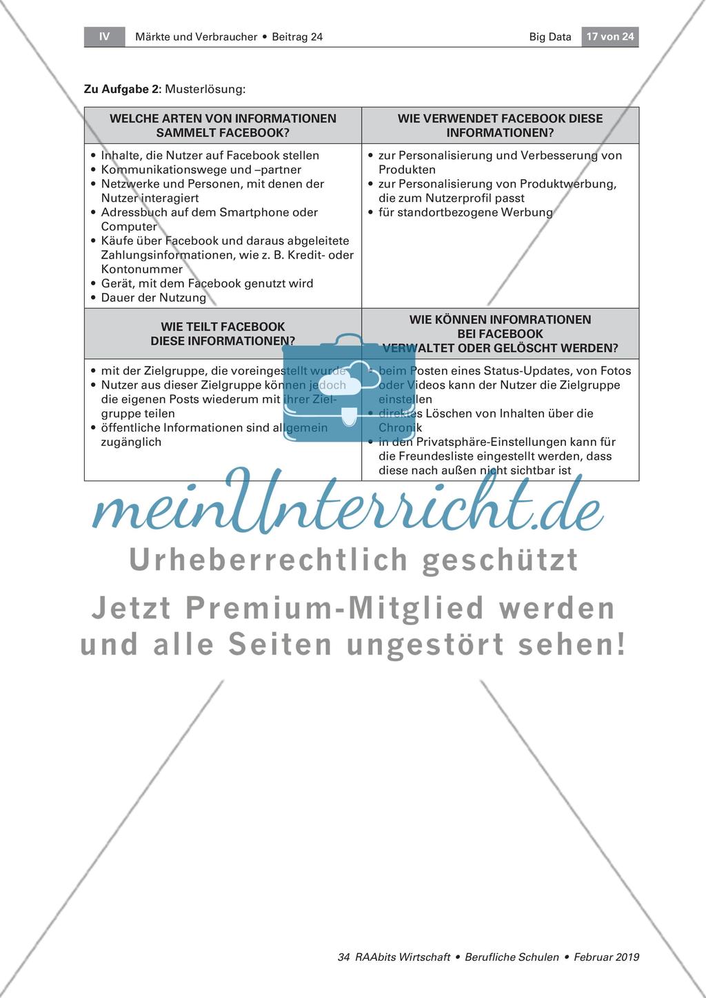 Datenschutz: Facebook & CO und DGSVO Preview 4