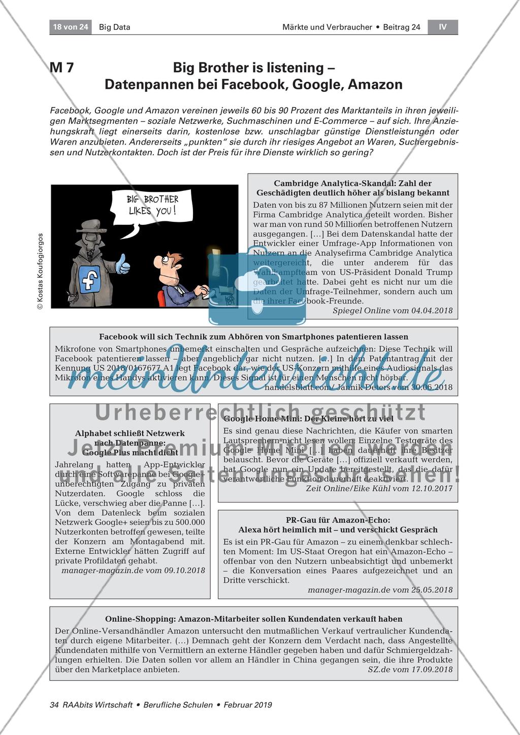 Datenschutz: Facebook & CO und DGSVO Preview 5