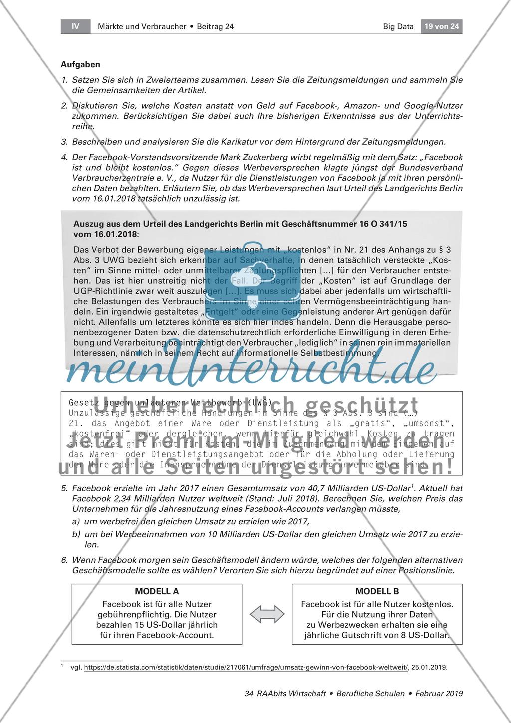 Datenschutz: Facebook & CO und DGSVO Preview 6