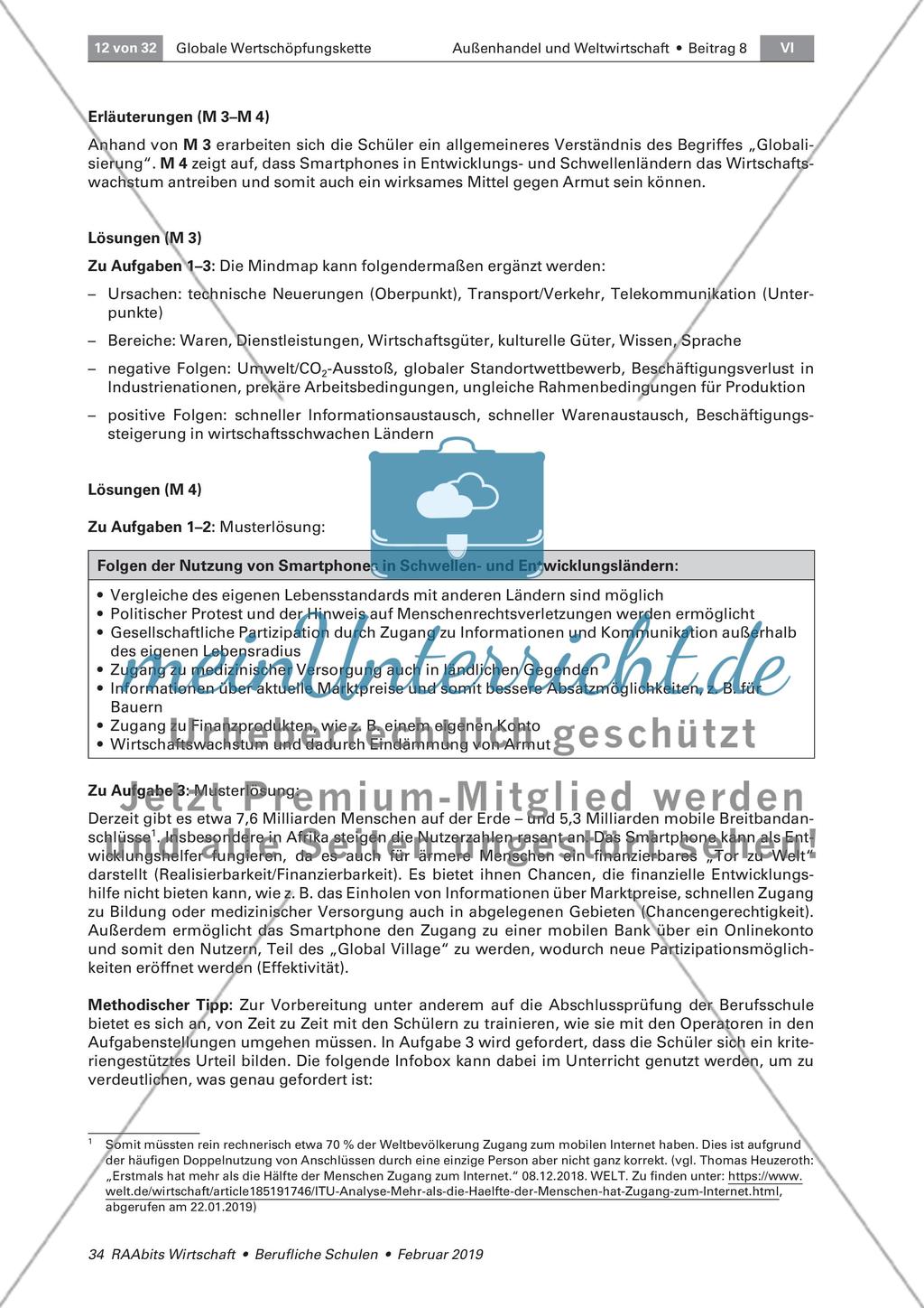 Globalisierung und Wirtschaft: Das Smartphone Preview 7