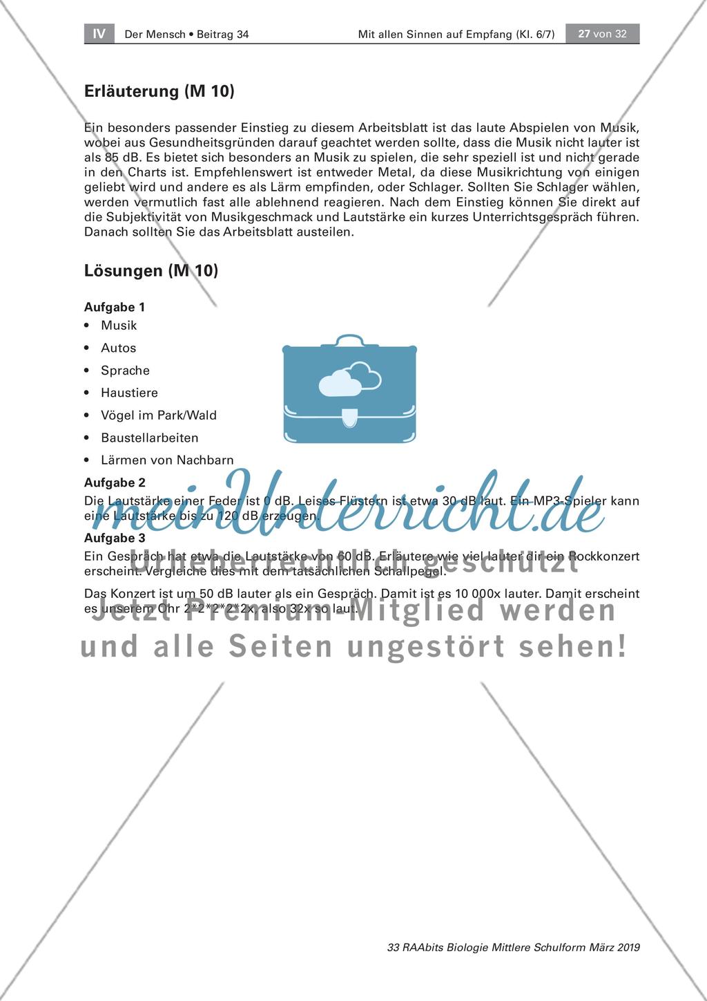 Geräusche und eine Lernerfolgskontrolle Preview 5