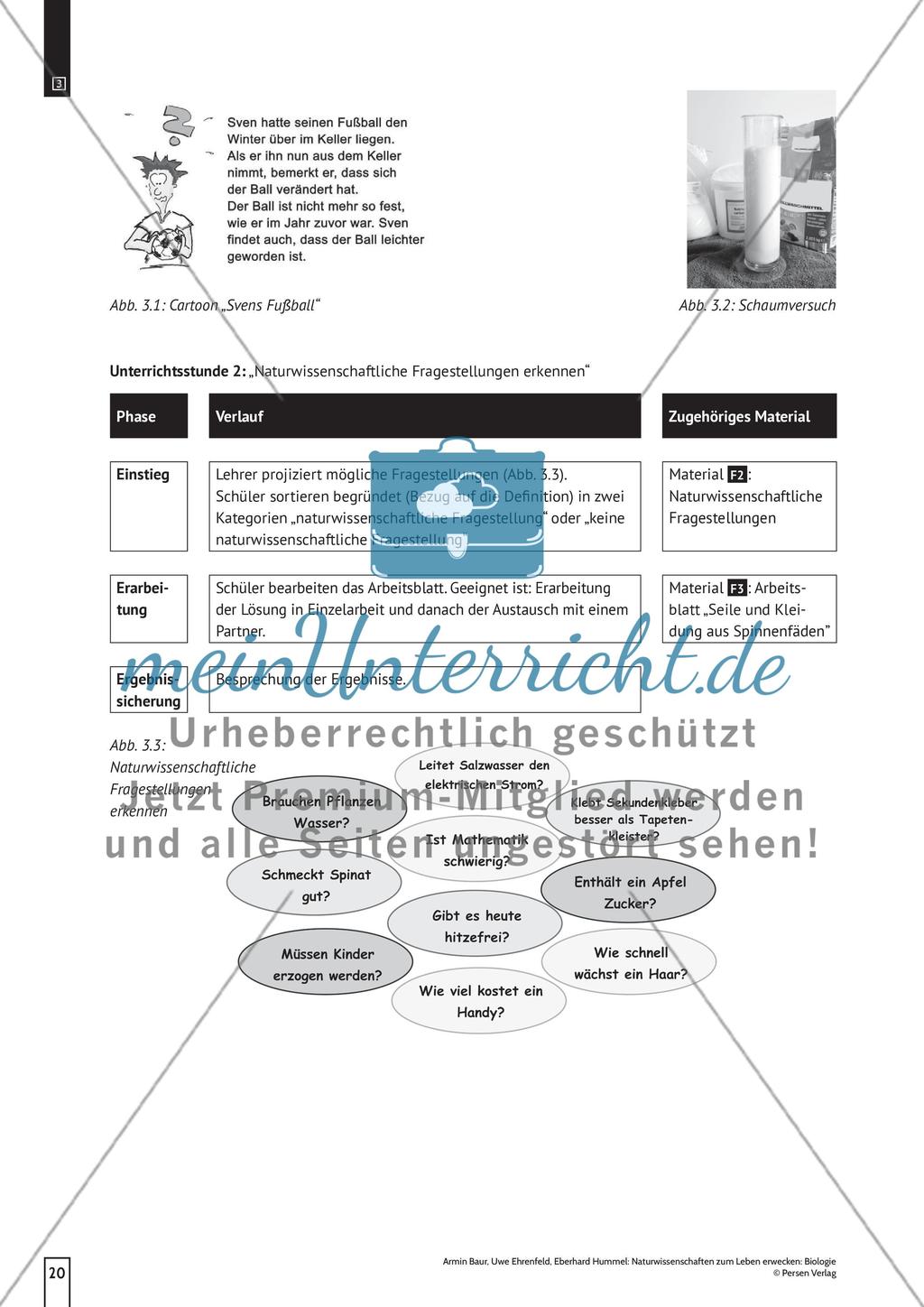 Die naturwissenschaftliche Fragestellung Preview 3