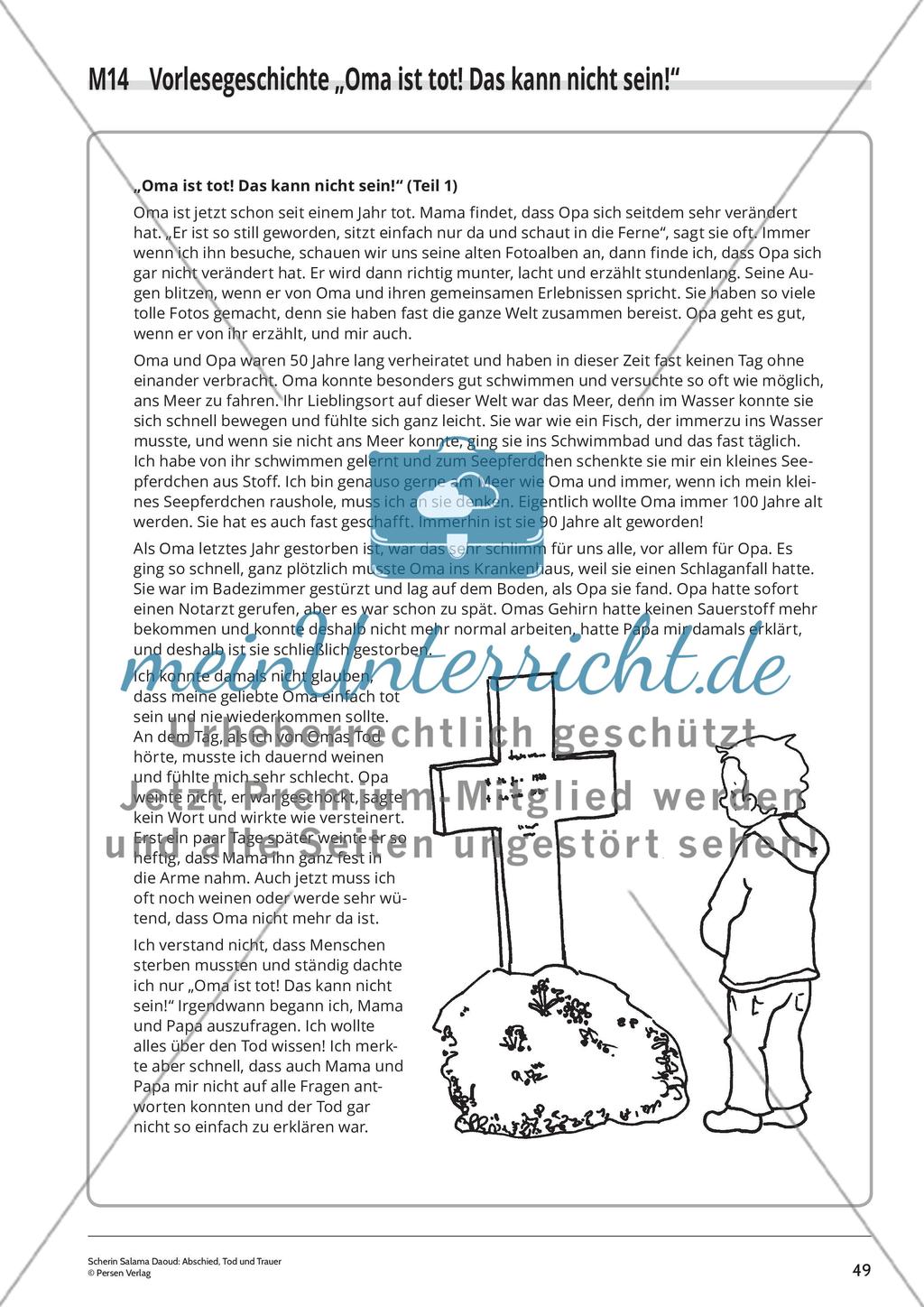 Unterrichtsreihe 1 – Baustein 1: Vorwissen aktivieren und eigene Fragen formulieren Preview 9