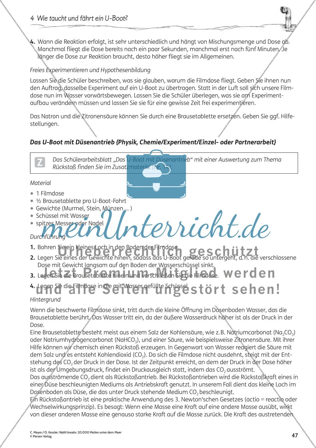 Wie taucht und fährt ein U-Boot? Preview 12