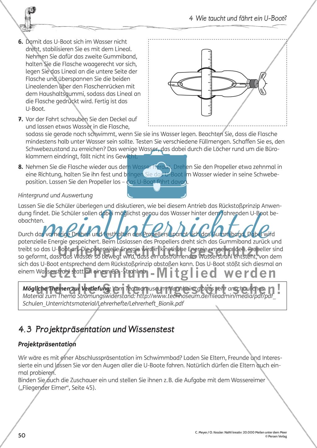 Wie taucht und fährt ein U-Boot? Preview 15