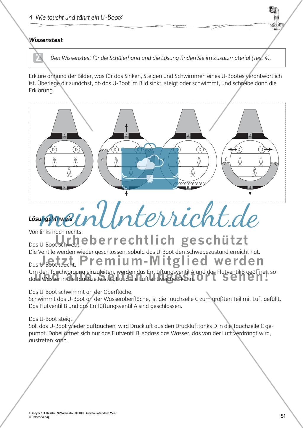 Wie taucht und fährt ein U-Boot? Preview 16