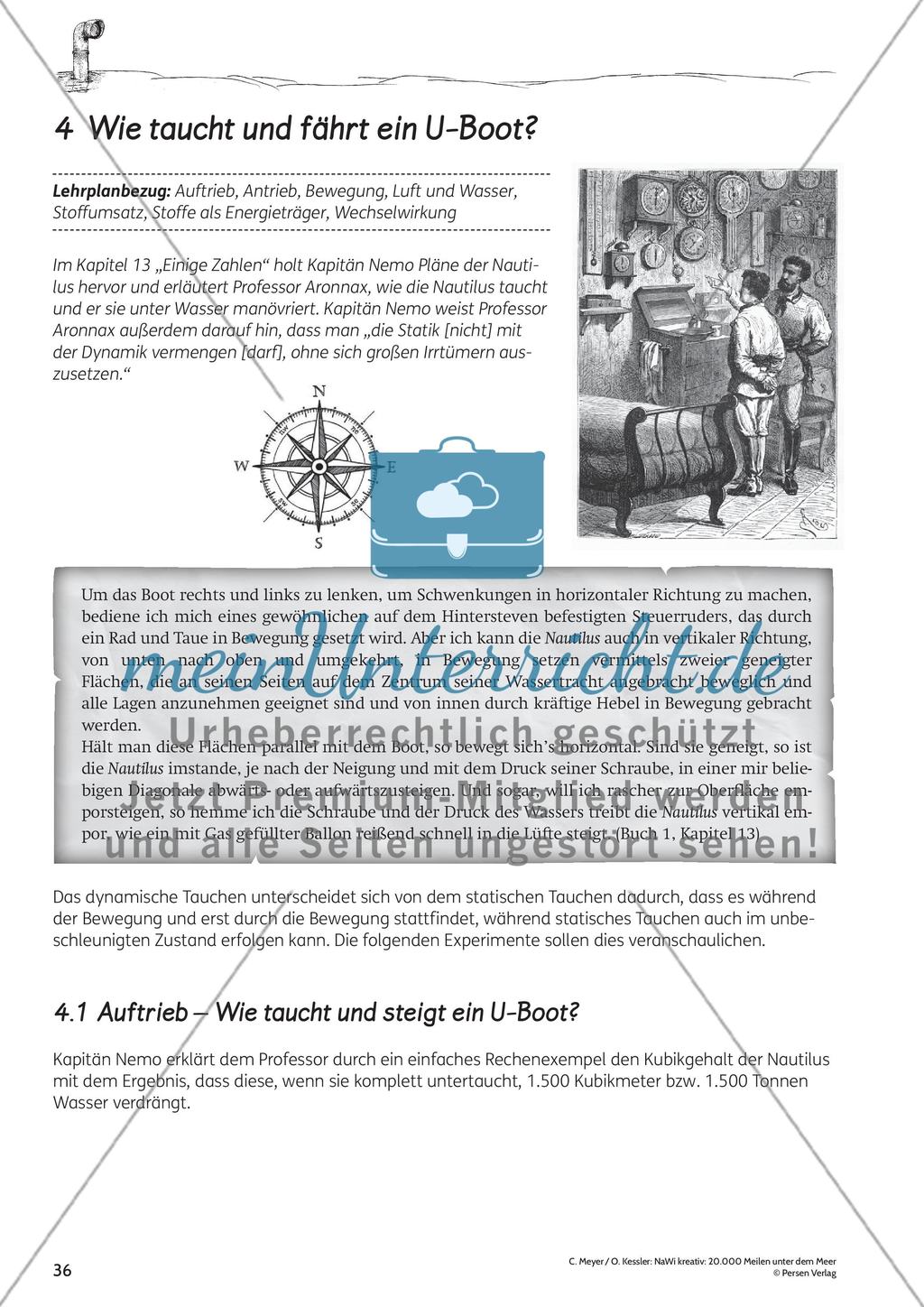 Wie taucht und fährt ein U-Boot? Preview 1