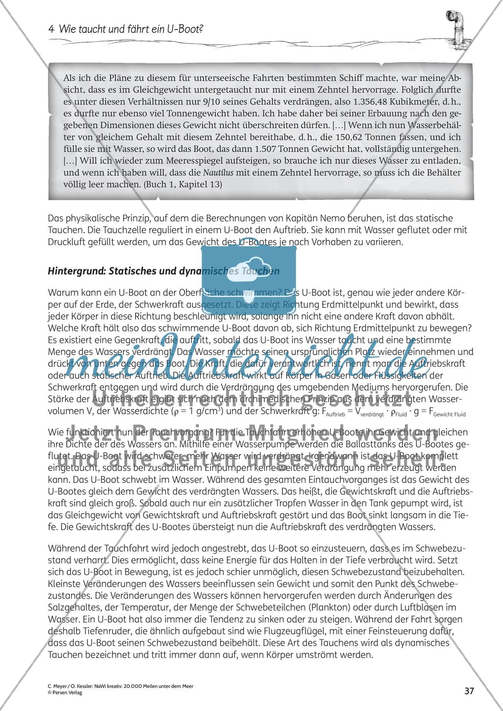 Wie taucht und fährt ein U-Boot? Preview 2