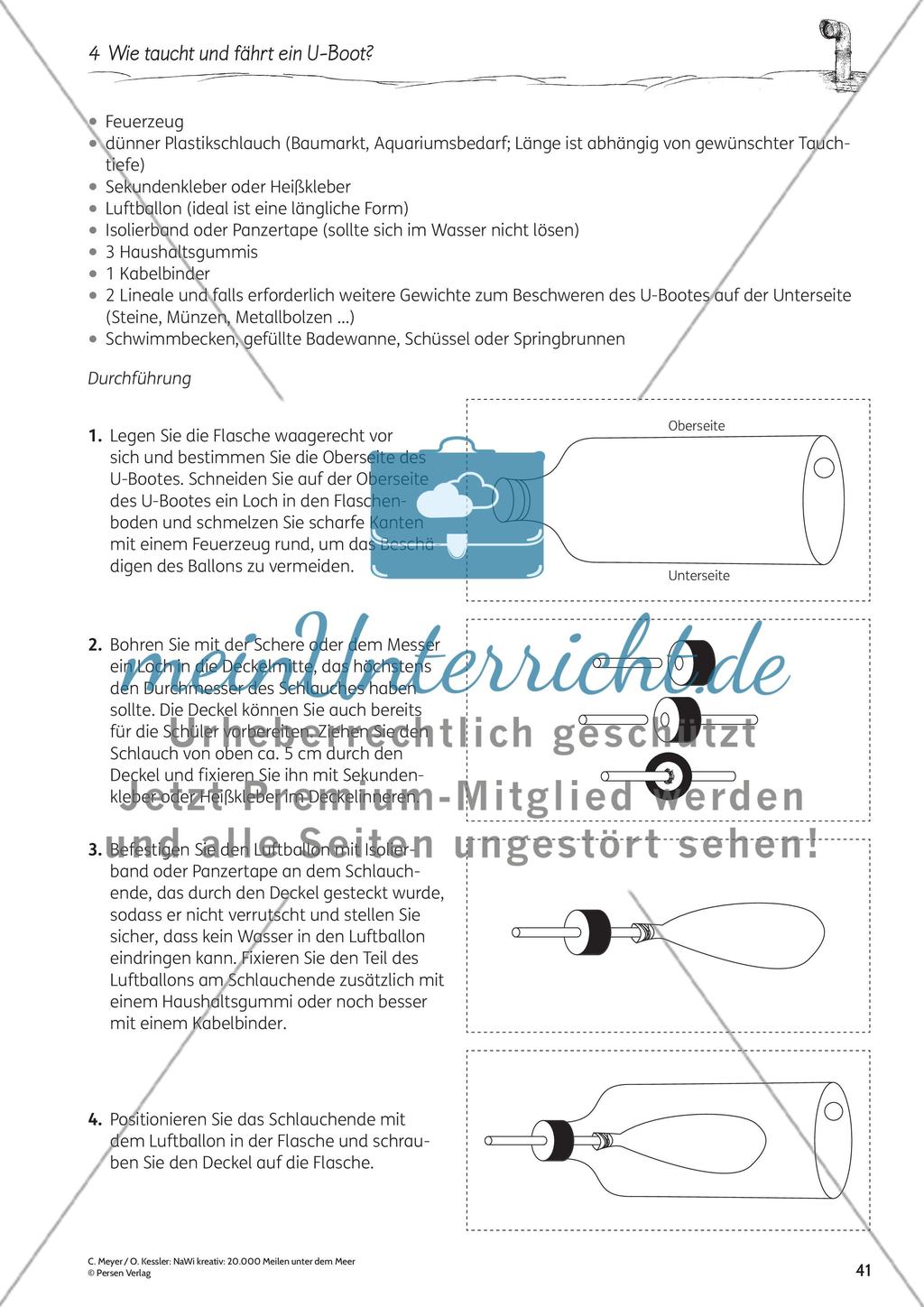 Wie taucht und fährt ein U-Boot? Preview 6