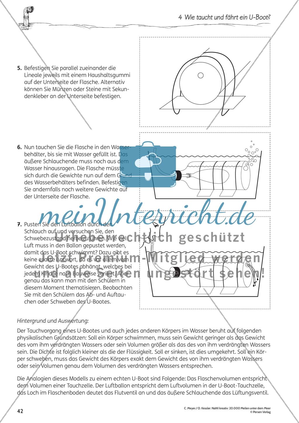 Wie taucht und fährt ein U-Boot? Preview 7