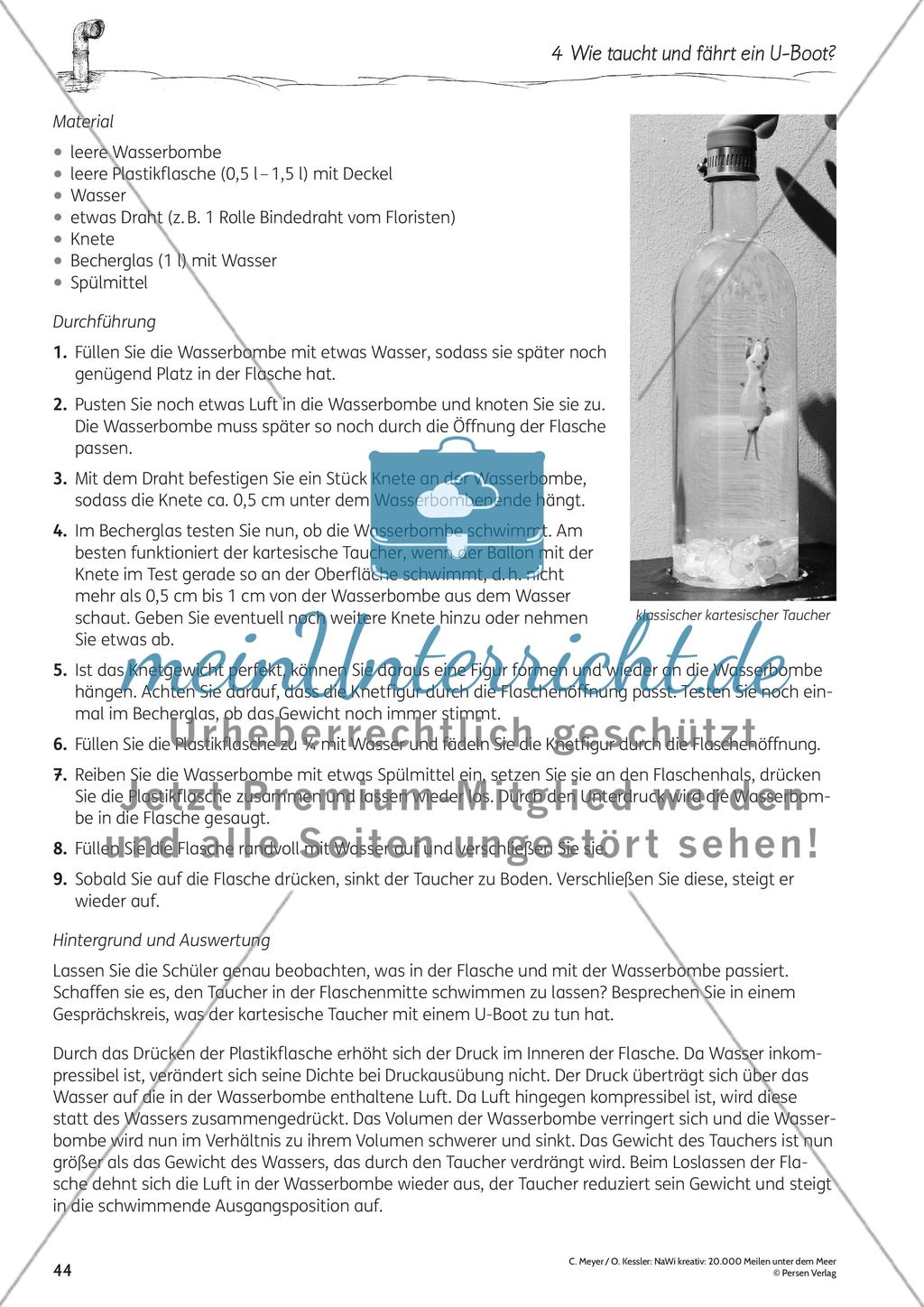 Wie taucht und fährt ein U-Boot? Preview 9