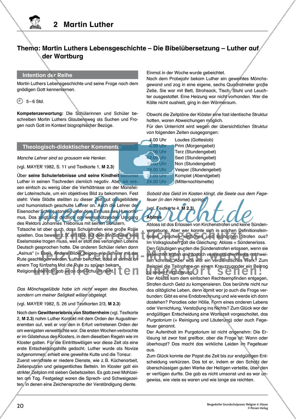 Kapitel 2 – Martin Luther Preview 1