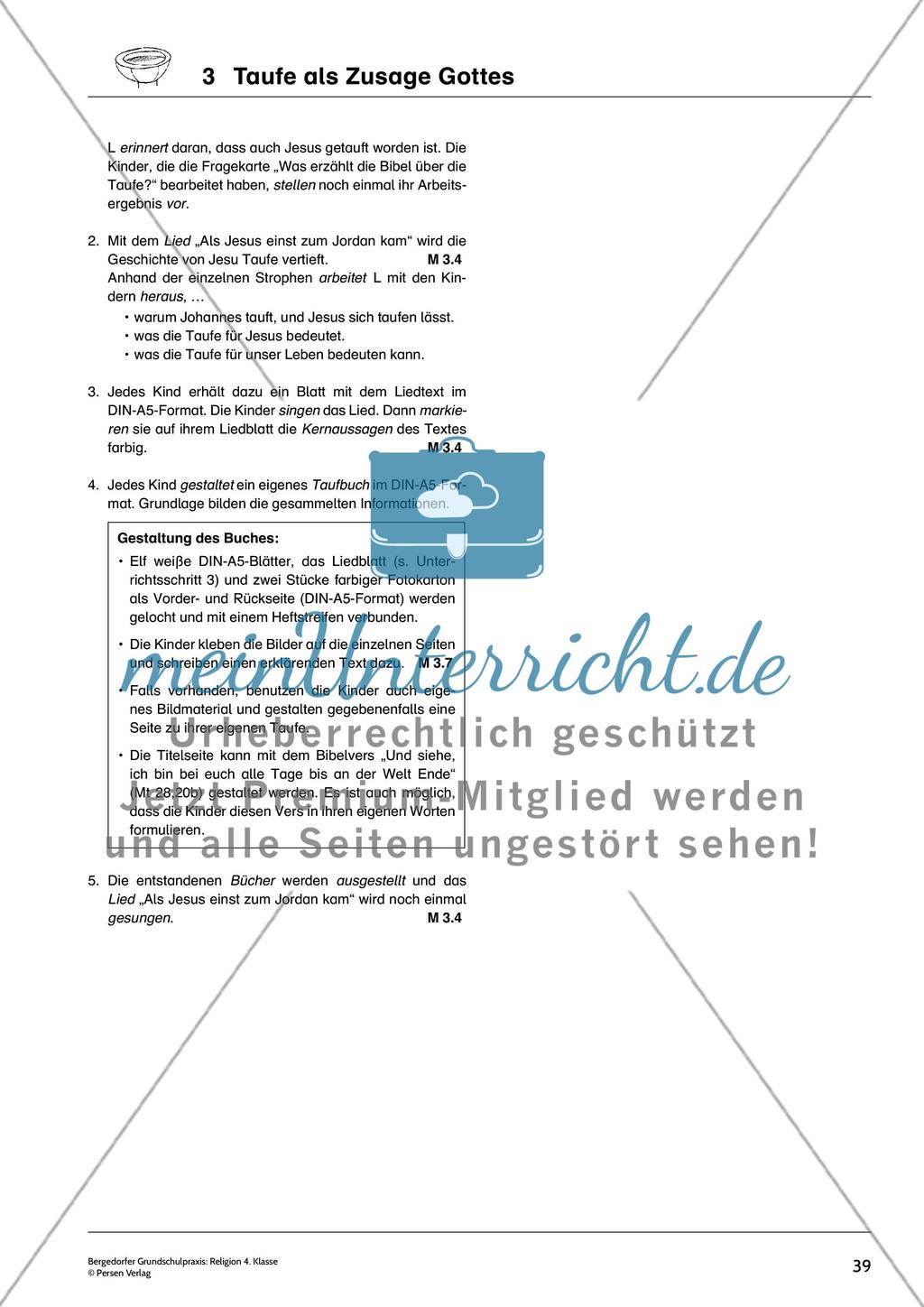 Kapitel 3 – Taufe als Zusage Gottes Preview 4