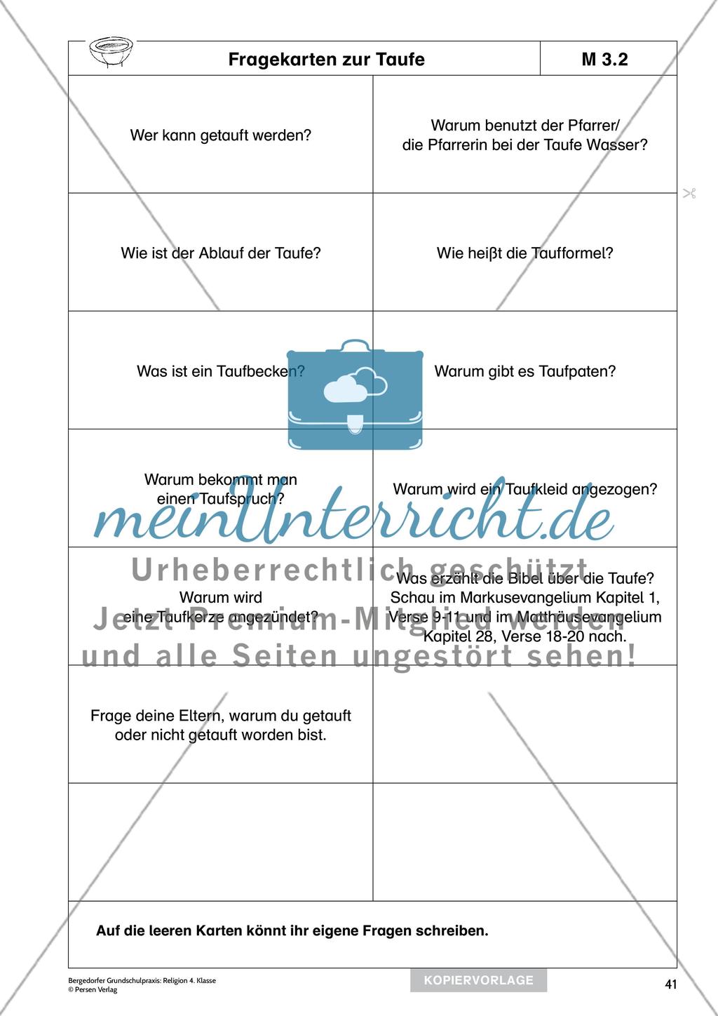 Kapitel 3 – Taufe als Zusage Gottes Preview 6