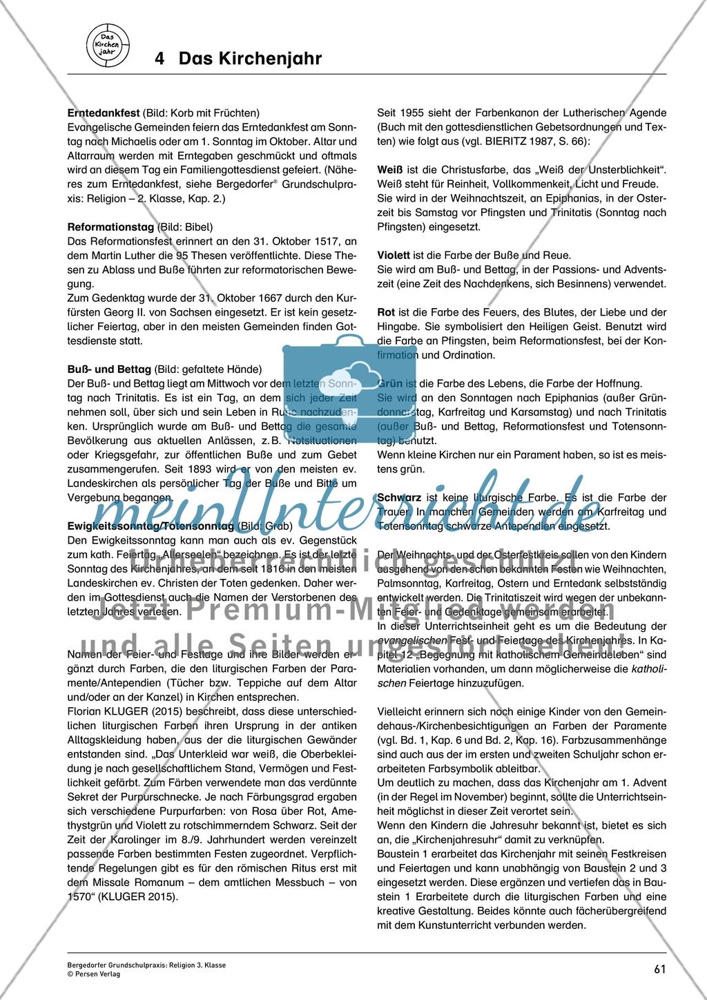 Kapitel 4 – Das Kirchenjahr Preview 3