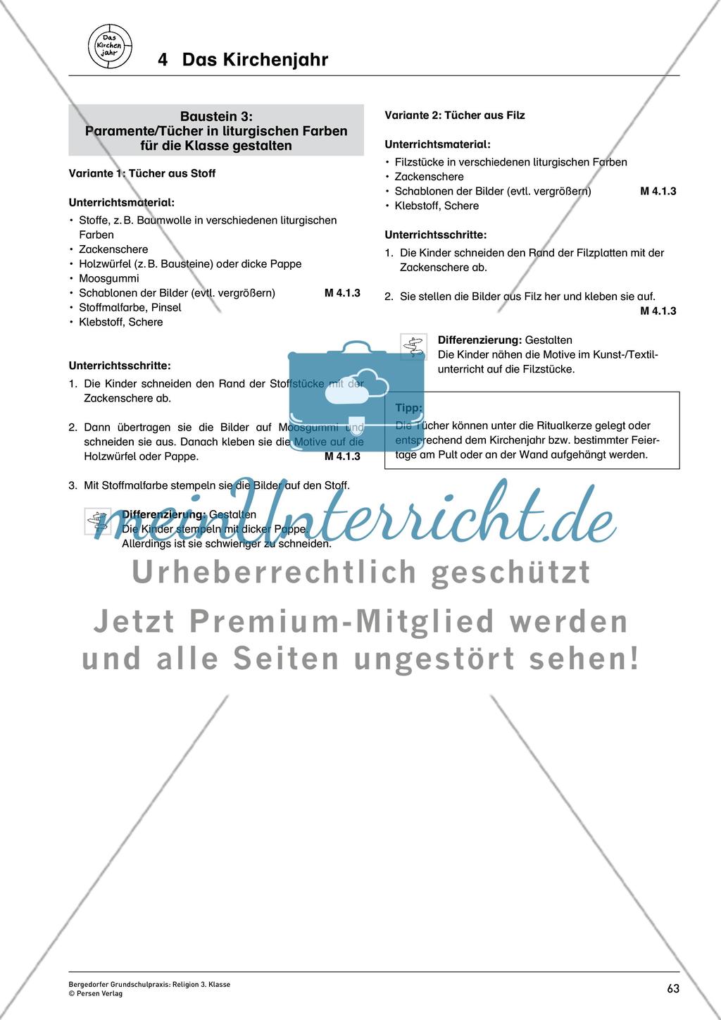 Kapitel 4 – Das Kirchenjahr Preview 5