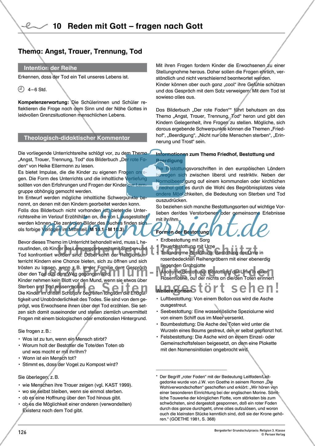 Kapitel 10 – Reden mit Gott – fragen nach Gott Preview 1