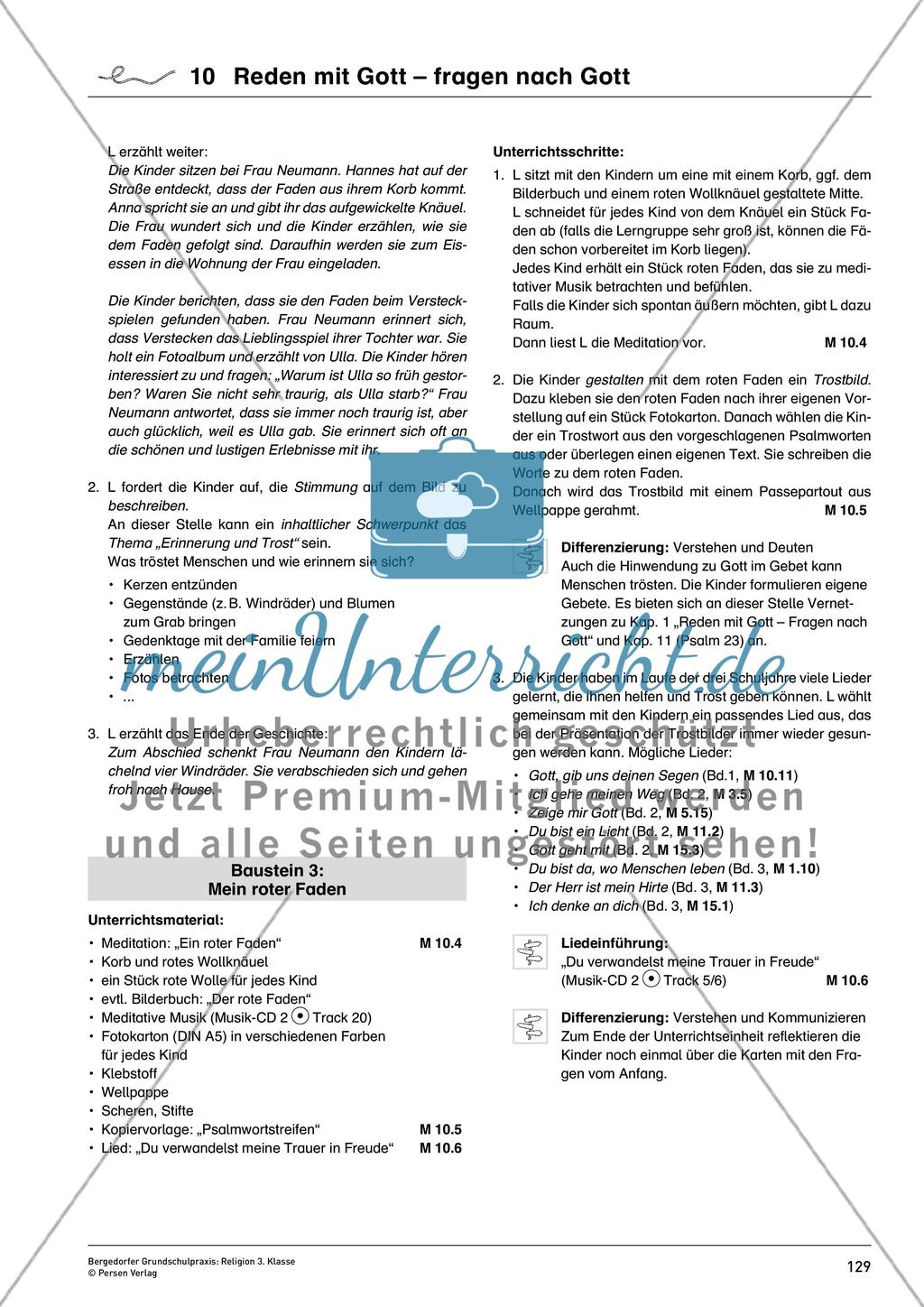 Kapitel 10 – Reden mit Gott – fragen nach Gott Preview 4