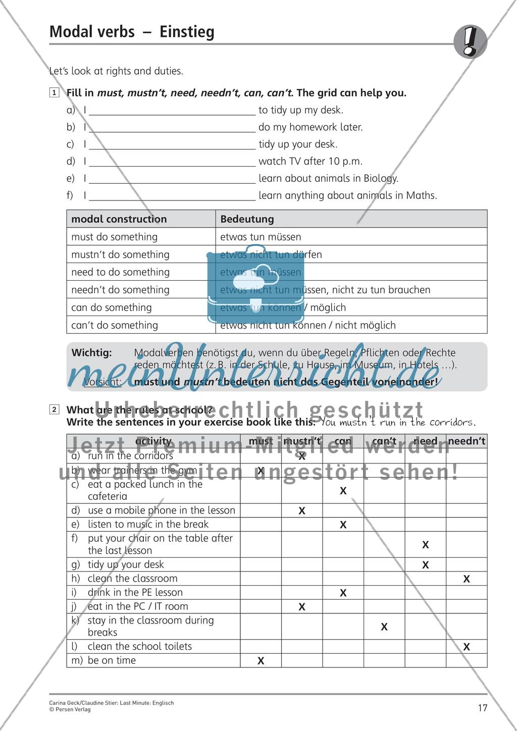 Grammar - Teil 1 Preview 1