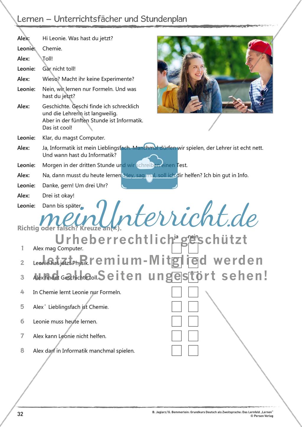 Grundkurs DaZ: Das Lernfeld
