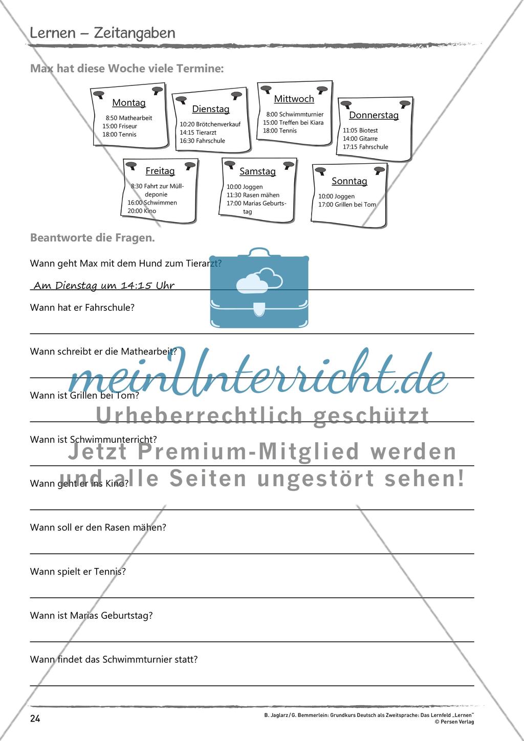 Grundkurs DaZ: Das Lernfeld