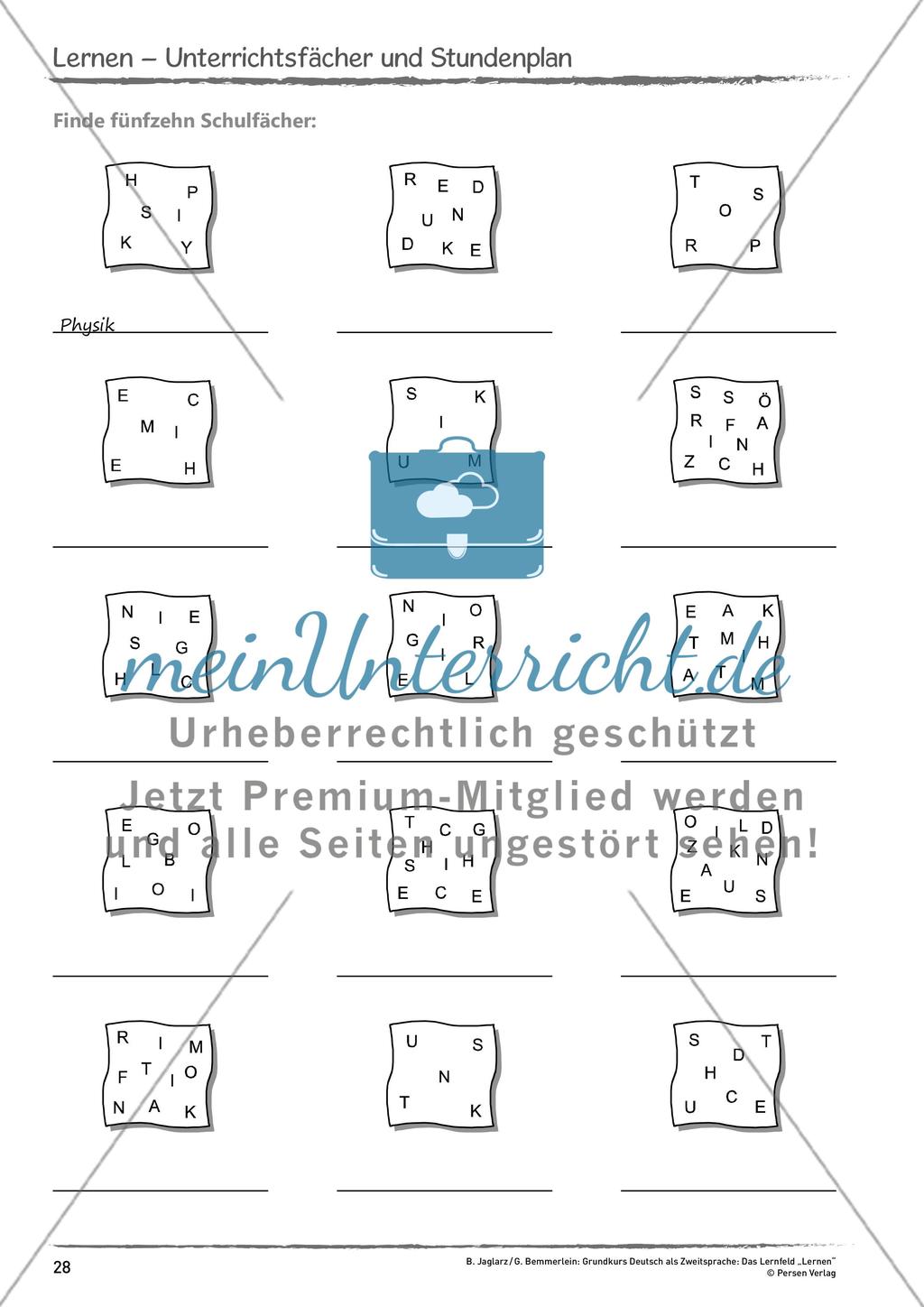 Grundkurs DaZ: Das Lernfeld