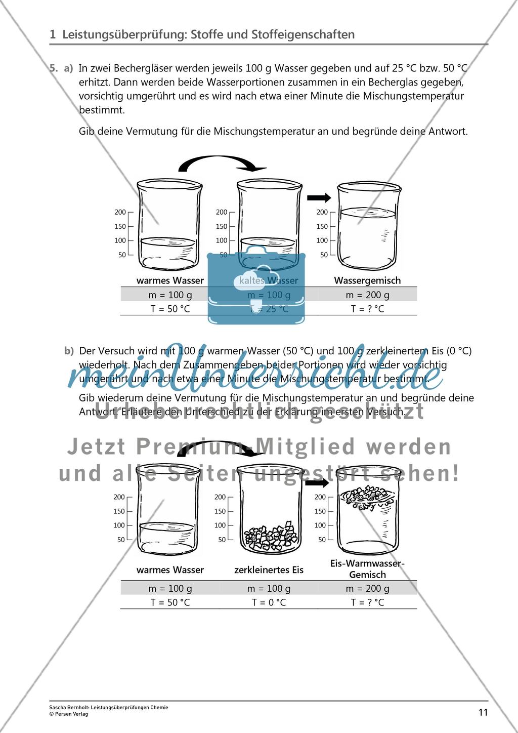 Leistungsüberprüfung: Stoffe und Stoffeigenschaften Preview 4