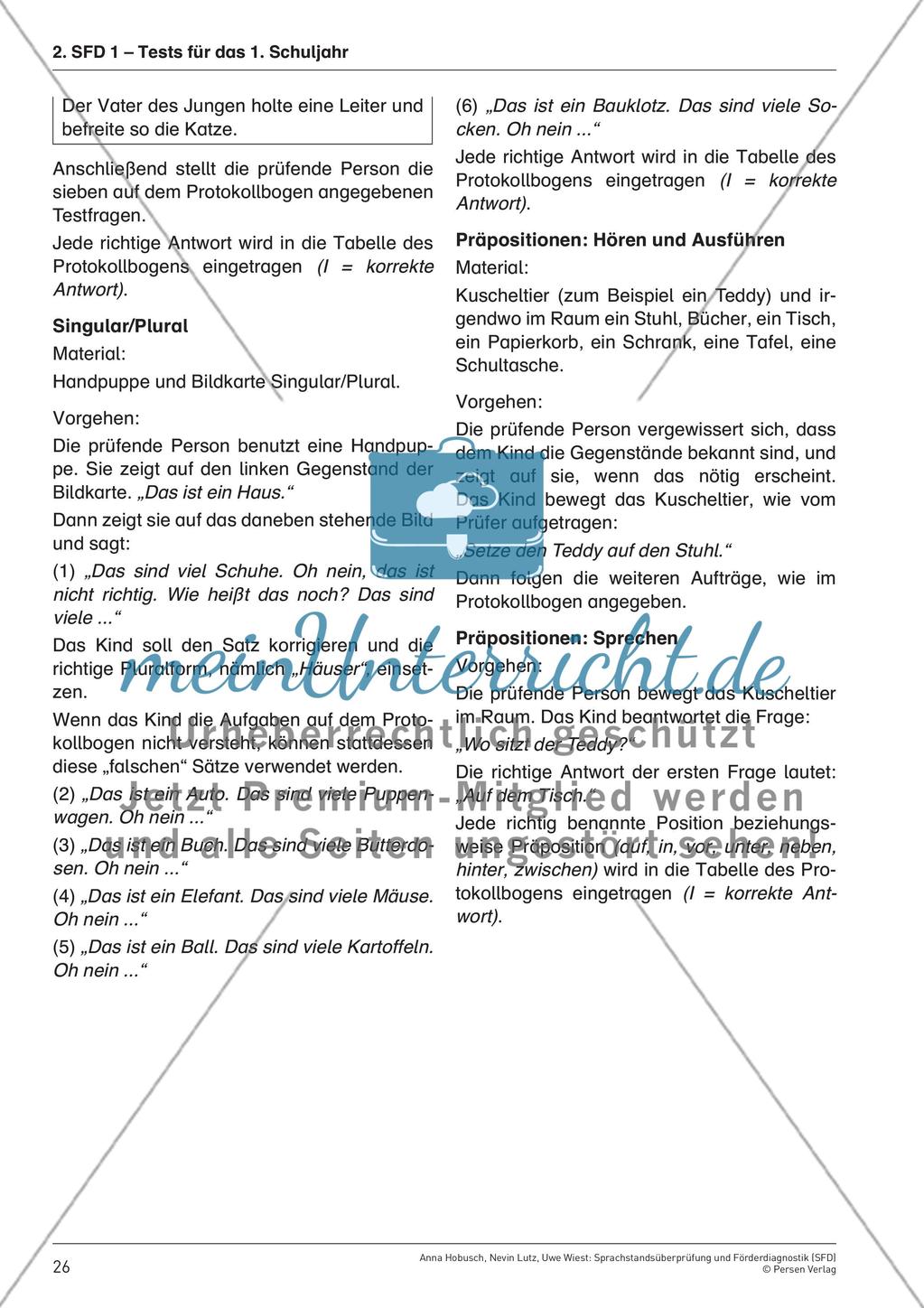 Praktischer Teil 1: Quantitative Tests mit Vergleichswerten Preview 7
