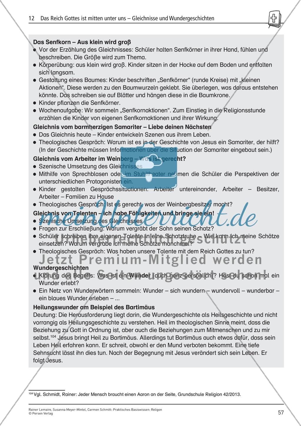 Das Reich Gottes ist mitten unter uns – Gleichnisse und Wundergeschichten Preview 4