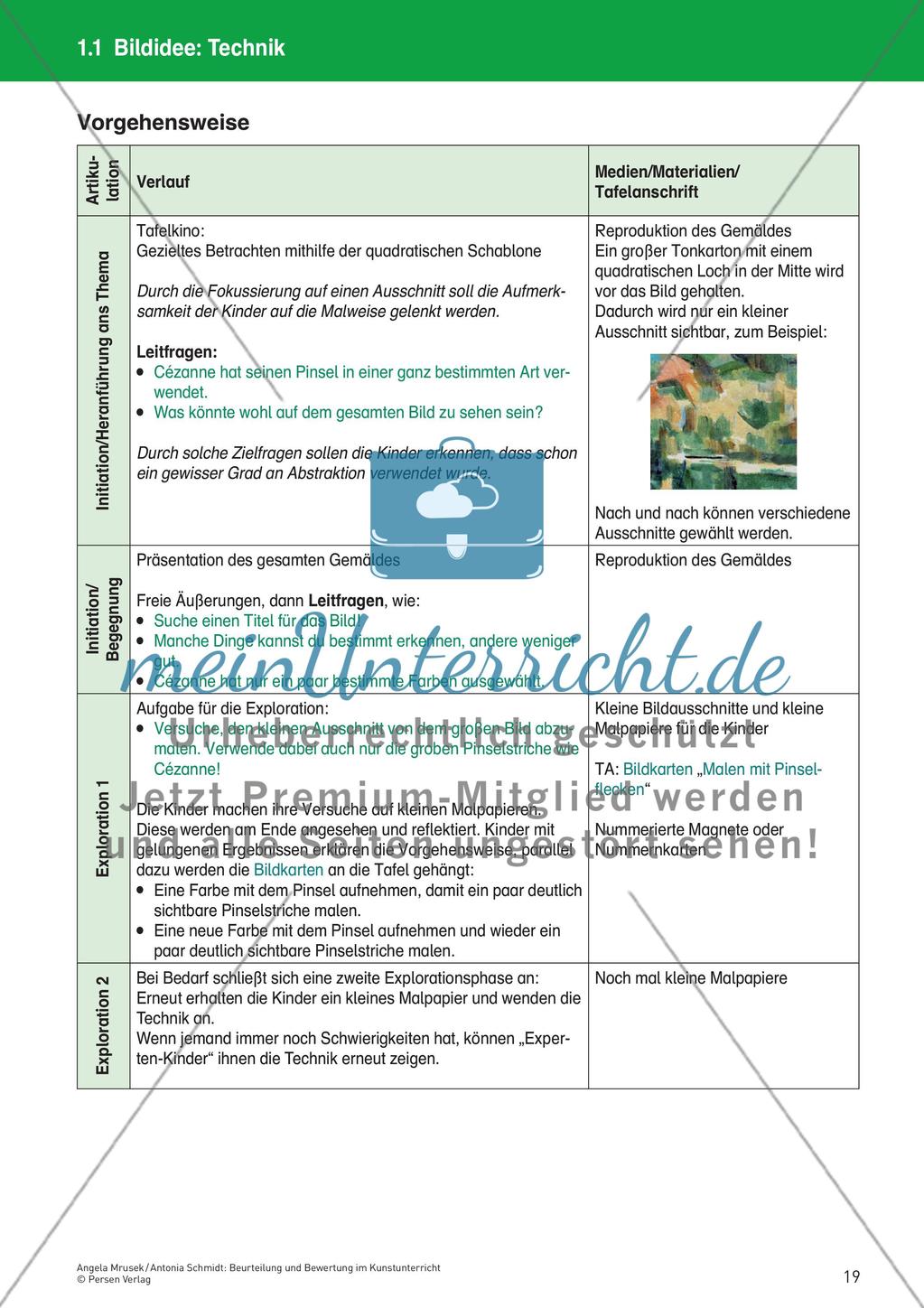 Landschaft aus Pinselflecken Preview 3