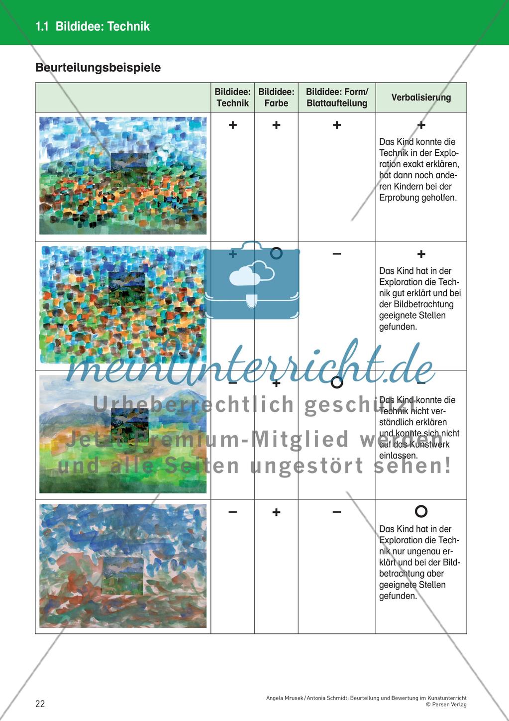 Landschaft aus Pinselflecken Preview 6