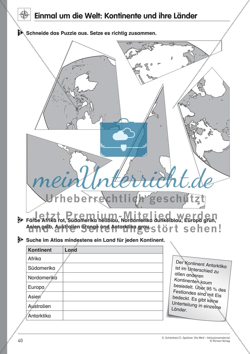 Orientierung auf der Erde Preview 1