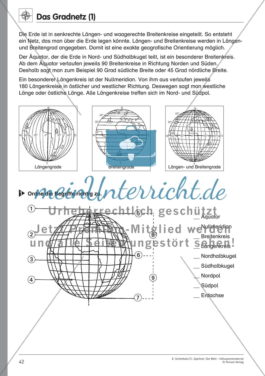 Orientierung auf der Erde Preview 3