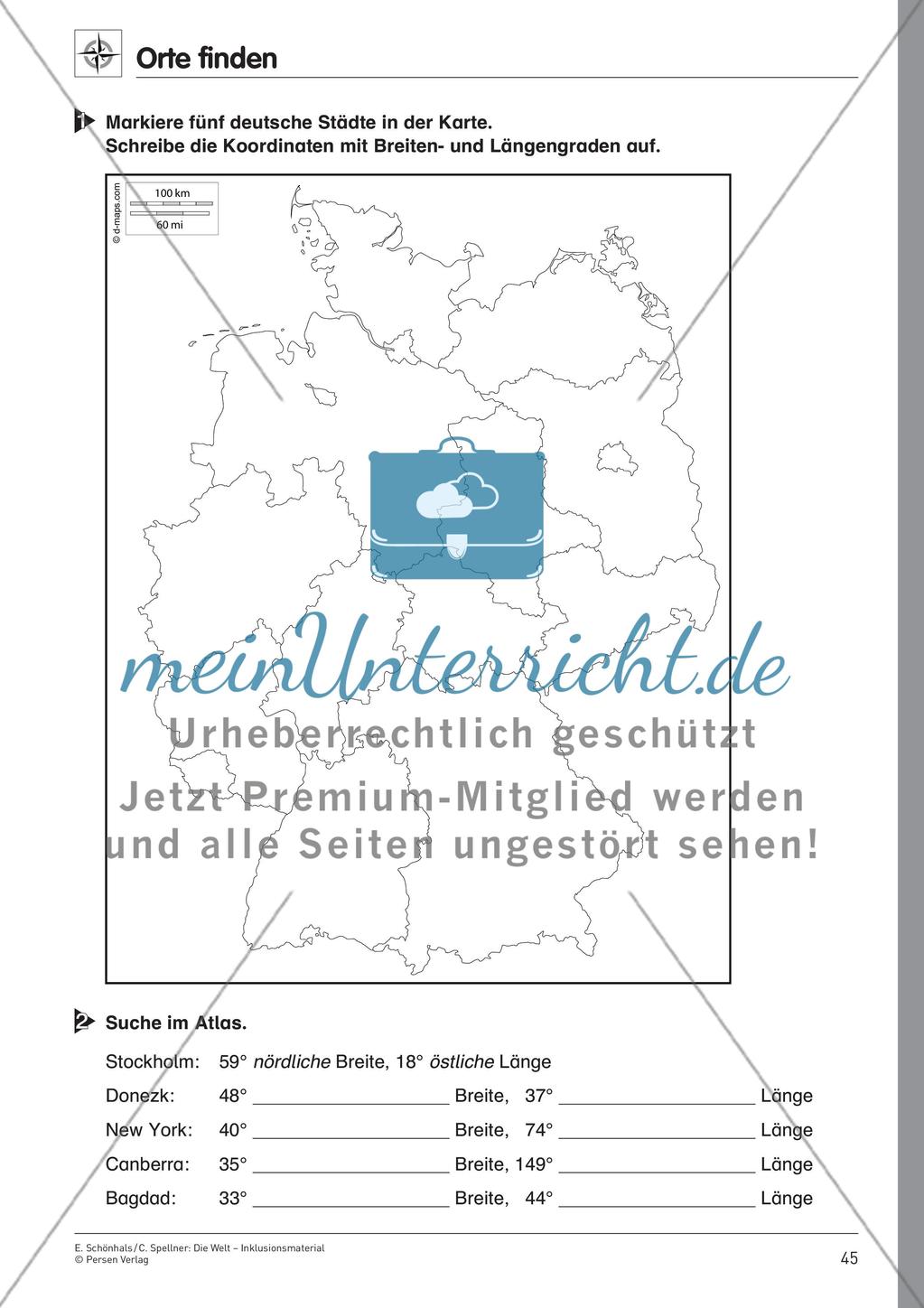 Orientierung auf der Erde Preview 6