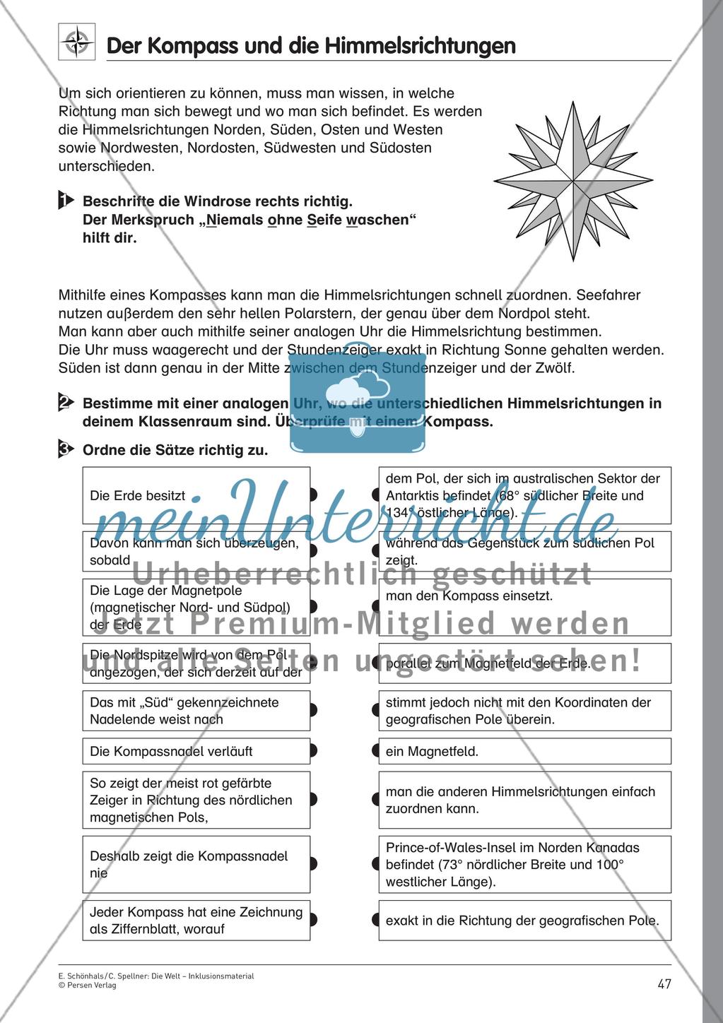 Orientierung auf der Erde Preview 8