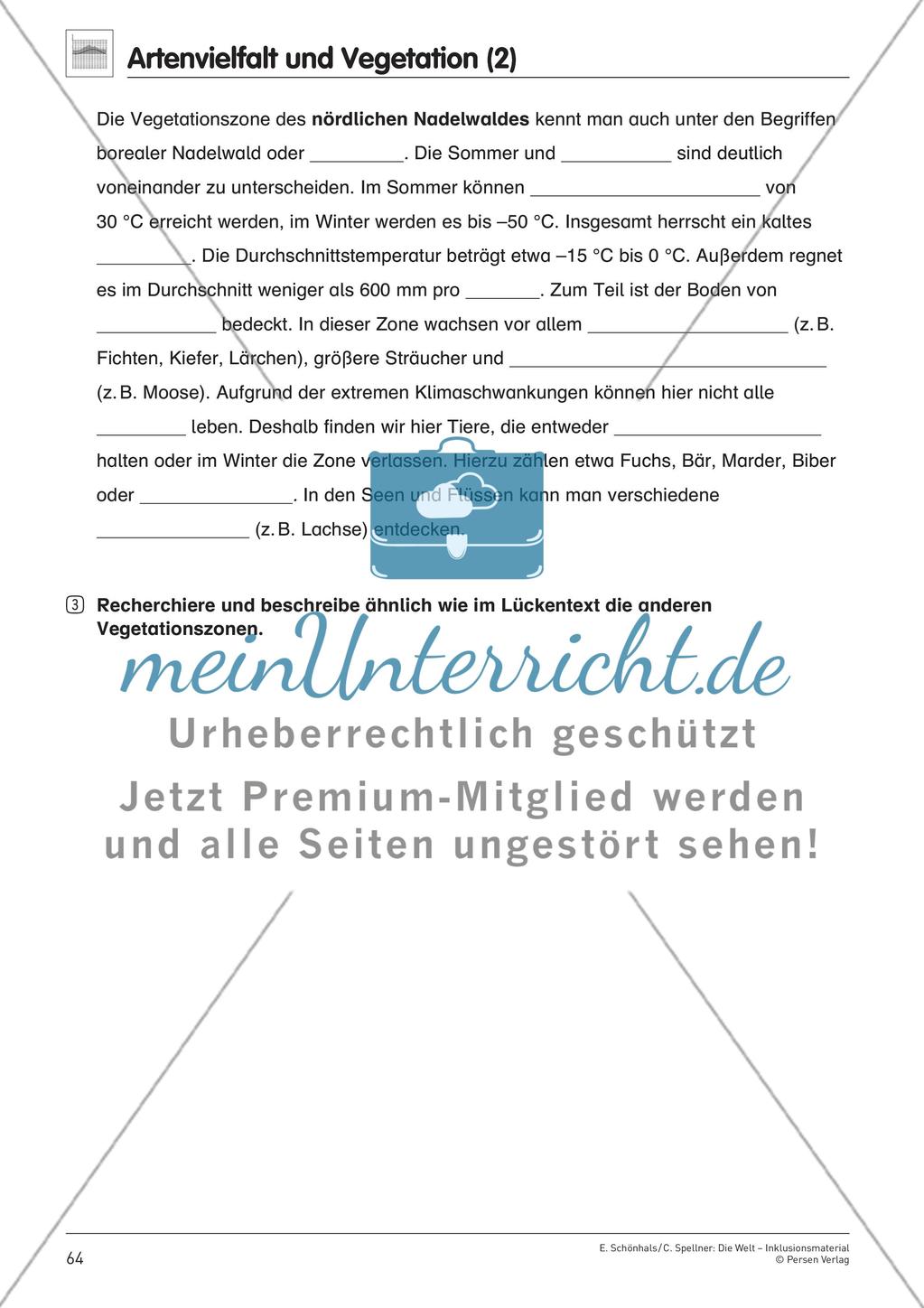 Klima- und Vegetationszonen der Erde Preview 14