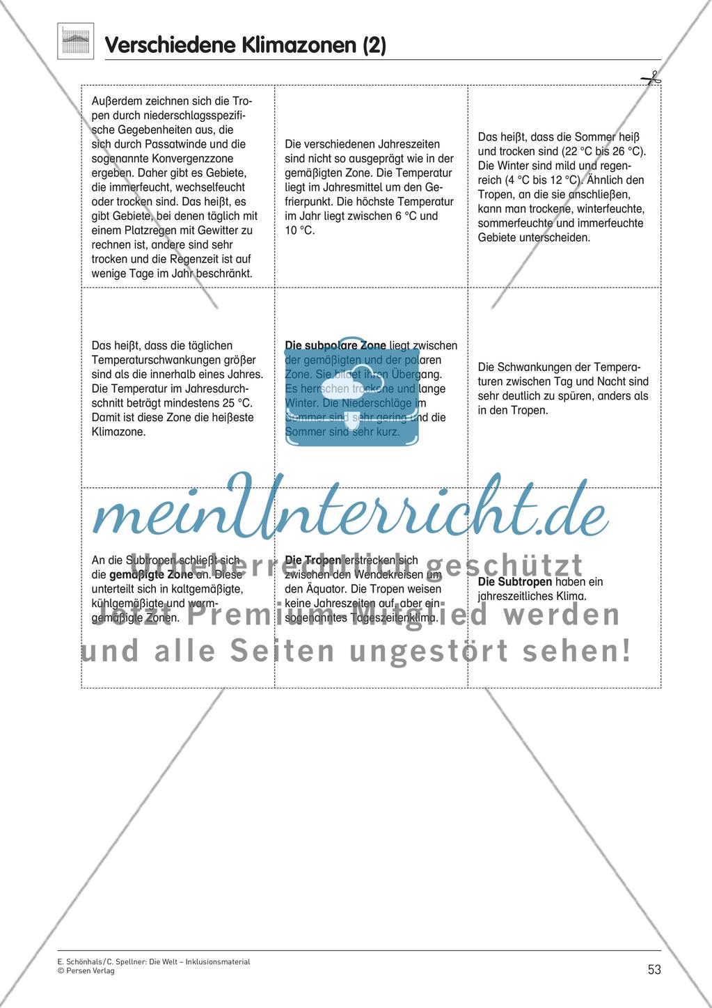 Klima- und Vegetationszonen der Erde Preview 3