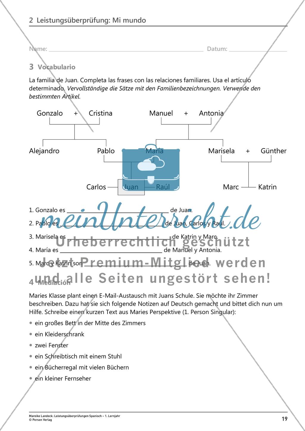 Leistungsüberprüfung: Mi mundo Preview 4