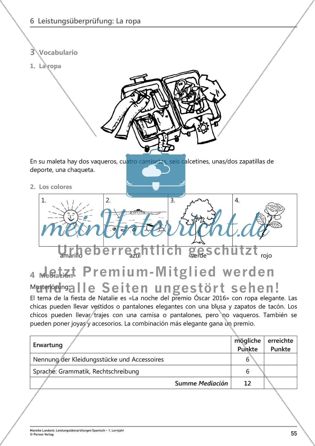 Leistungsüberprüfung: La ropa Preview 8