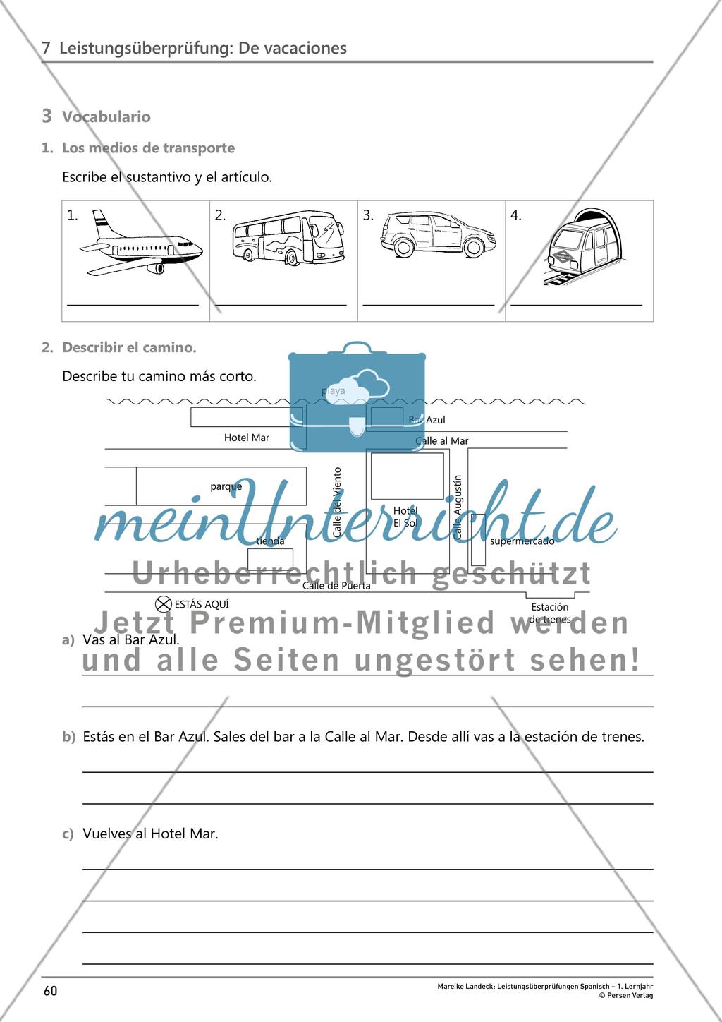 Leistungsüberprüfung: Vacaciones Preview 4