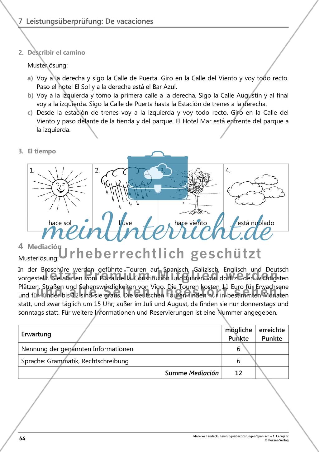 Leistungsüberprüfung: Vacaciones Preview 8