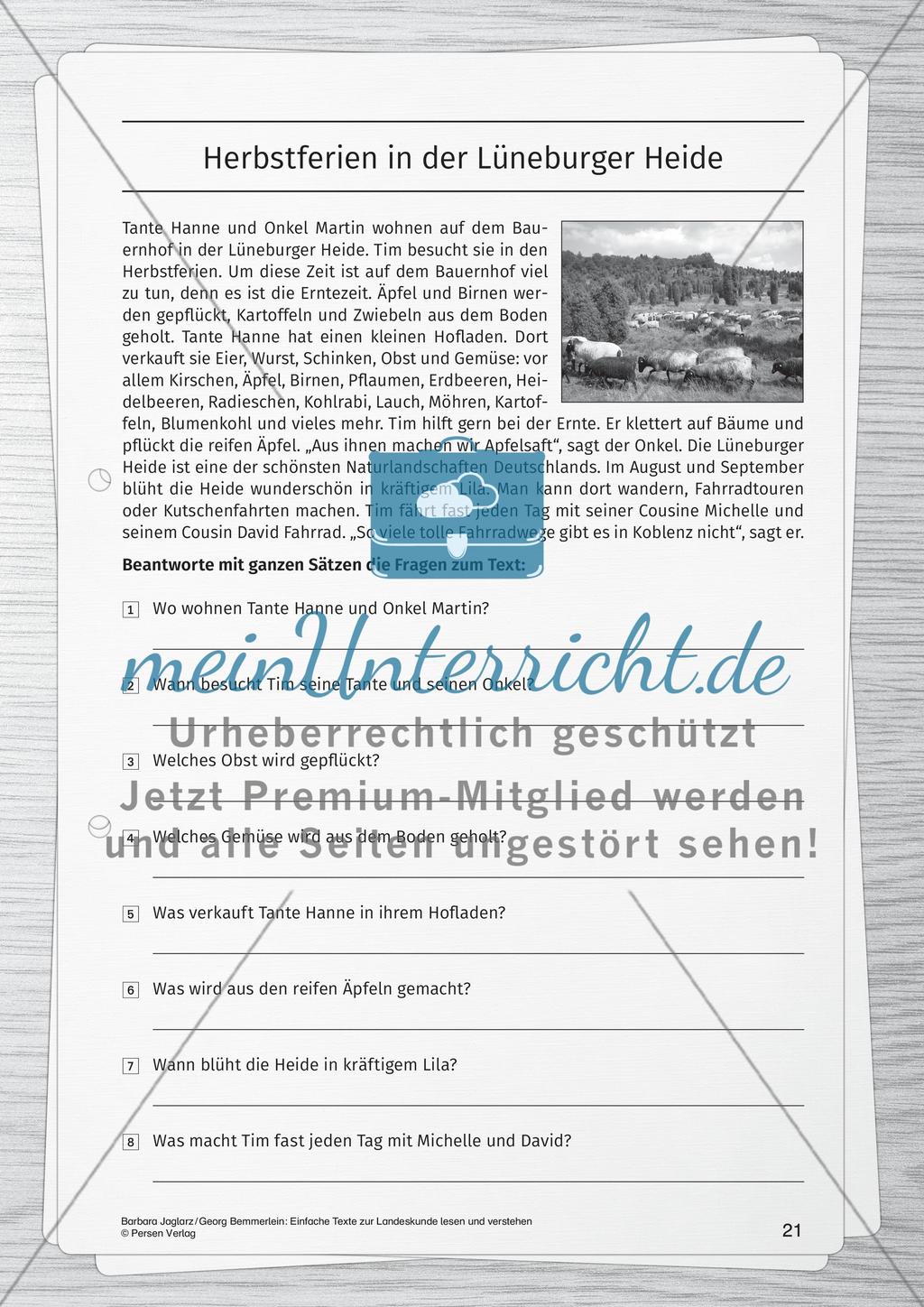 Herbstferien in der Lüneburger Heide Preview 1