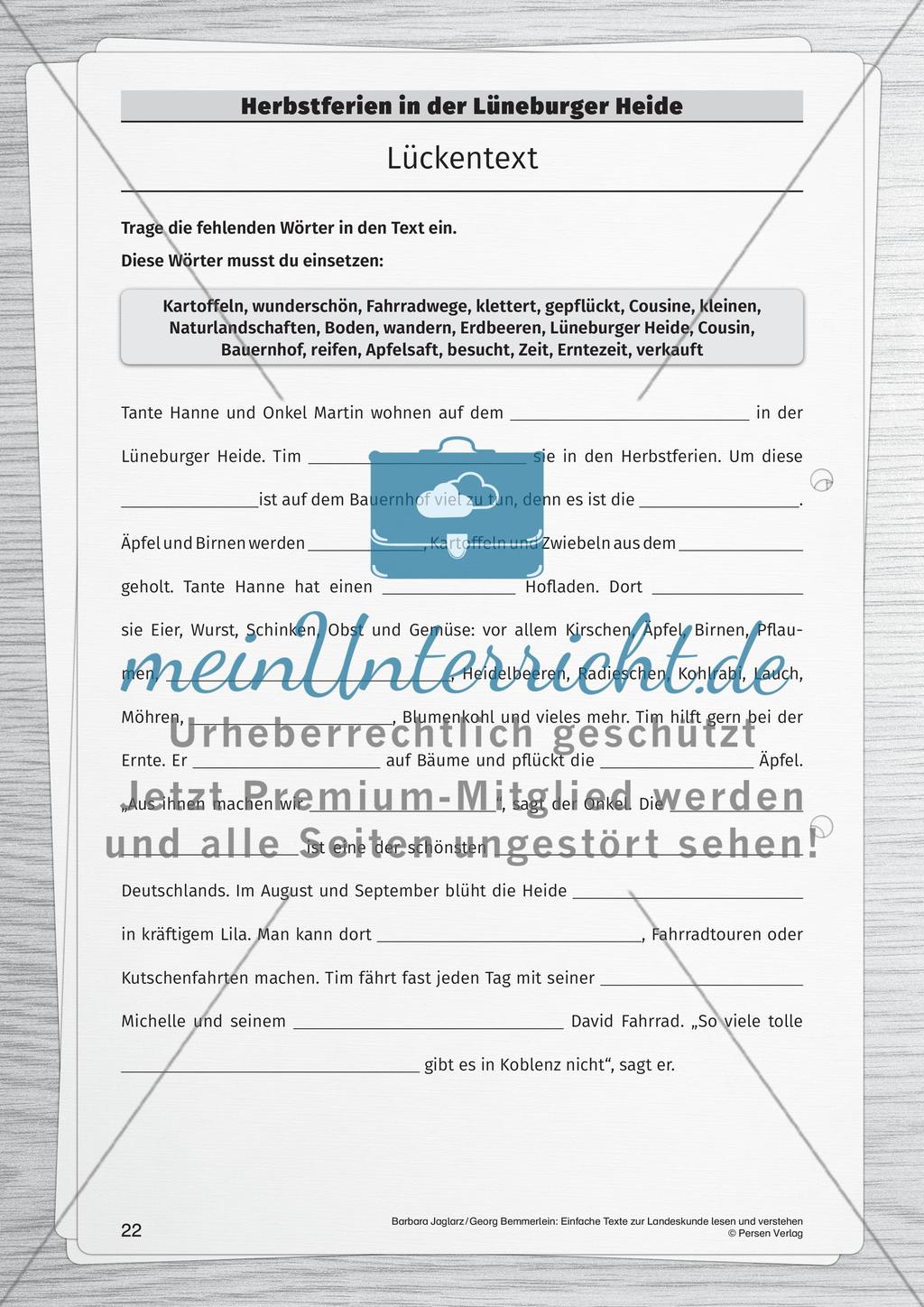 Herbstferien in der Lüneburger Heide Preview 2