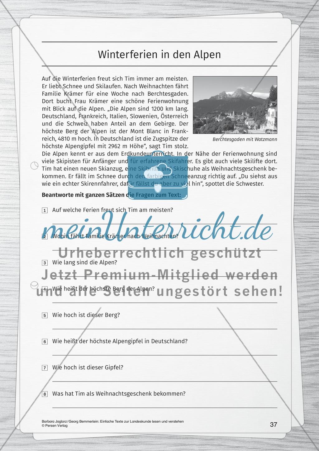 Winterferien in den Alpen Preview 1
